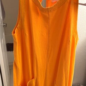 Carly Jean Los Angeles CJLA Yellow Orange Alora Romper NWOT - Small